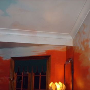 Design titled "sunset mural" by Gifts From The House Of Whimsy, Original Artwork