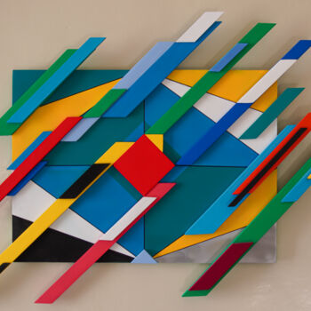 Diseño titulada "forma e colore" por Giacomo Amaru', Obra de arte original, Arte de mesa