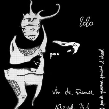 Arte digitale intitolato "Foie Sans Bois 2020" da Themroc, Opera d'arte originale, Lavoro digitale 2D