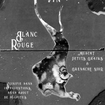 Arte digitale intitolato "Rouge Blanc 2021 ét…" da Themroc, Opera d'arte originale, Lavoro digitale 2D