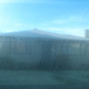 Photography titled "House in the Rain" by Theodore Fedoruk, Original Artwork
