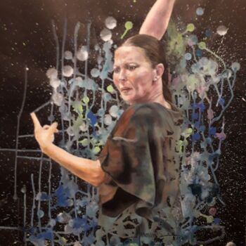 Картина под названием "PASSION" - Θεοδωροσ Μαρκοπουλοσ, Подлинное произведение искусства, Пастель