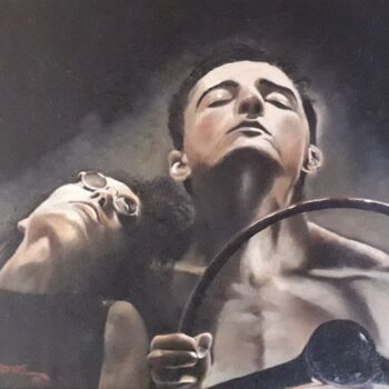 Картина под названием "TELEGRAPH ROAD 23" - Θεοδωροσ Μαρκοπουλοσ, Подлинное произведение искусства, Масло