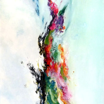 绘画 标题为“Emergence” 由Théophile Delaine, 原创艺术品, 油