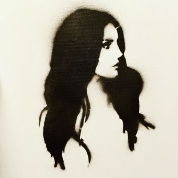绘画 标题为“Lana” 由Pacho, 原创艺术品, 喷漆