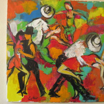 Painting titled "salza" by Esther, Original Artwork, Acrylic