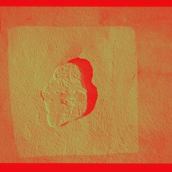 Arts numériques intitulée "rouge mirweb" par Frederic Therisod, Œuvre d'art originale