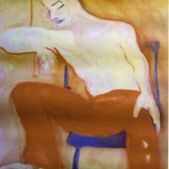 Peinture intitulée "le pantalon bouge" par Frederic Therisod, Œuvre d'art originale