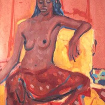 Painting titled "jezibaba" by Frederic Therisod, Original Artwork