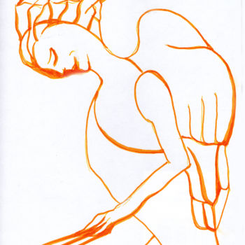 Drawing titled "anges.jpg" by Frederic Therisod, Original Artwork