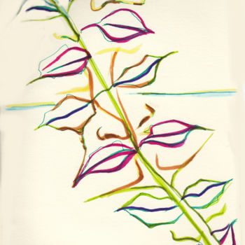 Printmaking titled "plantescuba.jpg" by Frederic Therisod, Original Artwork