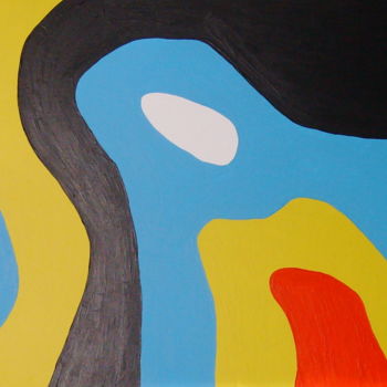 Peinture intitulée "La Piovra" par Jan Theuninck, Œuvre d'art originale, Huile