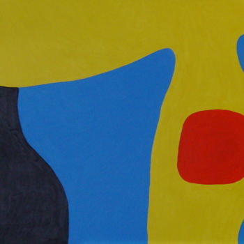 Картина под названием "Micropyle" - Jan Theuninck, Подлинное произведение искусства, Акрил