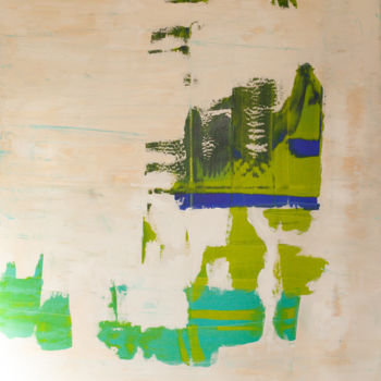 Картина под названием "Серия Фрески: Фрагм…" - Виталий Трофимов, Подлинное произведение искусства, Акрил Установлен на Дерев…