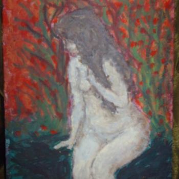 Peinture intitulée "nu" par Hélène Thevenon, Œuvre d'art originale