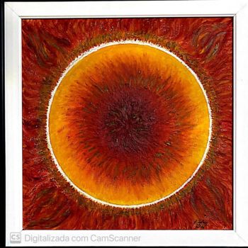Pintura intitulada "The sun" por Thiago Fantini, Obras de arte originais, Acrílico