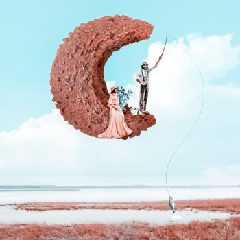 Цифровое искусство под названием "The couple is well…" - Thiago Pixels, Подлинное произведение искусства, Фотомонтаж