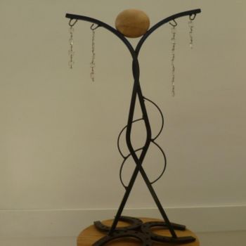 Sculpture titled "P1000263.JPG" by Gilles Thiercelin, Original Artwork, Metals