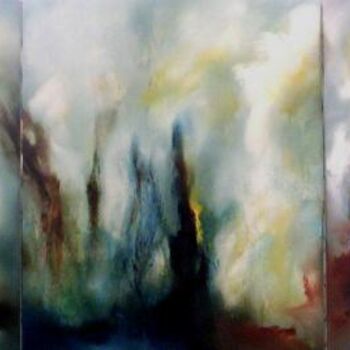 Painting titled "Aqua" by Thierry Astier-Dupuy (Adtheo), Original Artwork