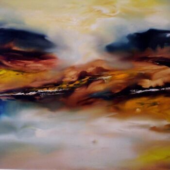 Painting titled "sans titre" by Thierry Astier-Dupuy (Adtheo), Original Artwork, Oil