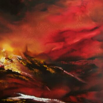 Painting titled "Un 21 avril  21/04/…" by Thierry Astier-Dupuy (Adtheo), Original Artwork, Oil
