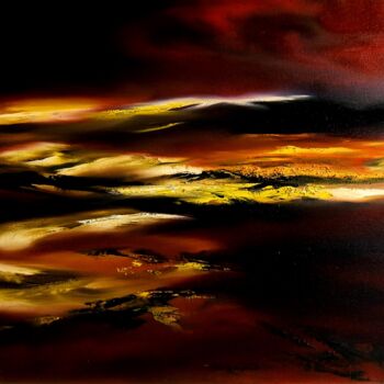 Painting titled "09/03/2014" by Thierry Astier-Dupuy (Adtheo), Original Artwork, Oil