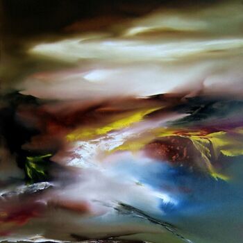 Painting titled "09/06/2014" by Thierry Astier-Dupuy (Adtheo), Original Artwork, Oil