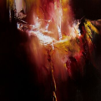 Pittura intitolato "09-12-2013-huile-73…" da Thierry Astier-Dupuy (Adtheo), Opera d'arte originale, Olio