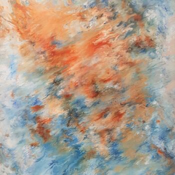 Pintura intitulada "Vibranium" por Thierry Blanc (T3L), Obras de arte originais, Pintura de vitral