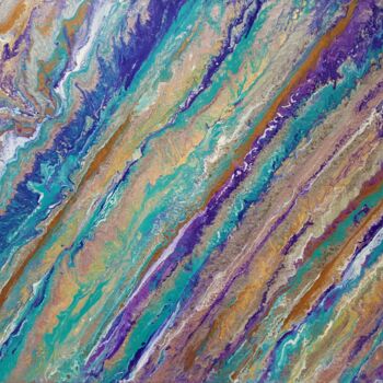 제목이 "opale"인 미술작품 Thierry Blanc (T3L)로, 원작, 에나멜