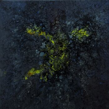 Peinture intitulée "Nocturne 7" par Thierry Blanc (T3L), Œuvre d'art originale, Émail