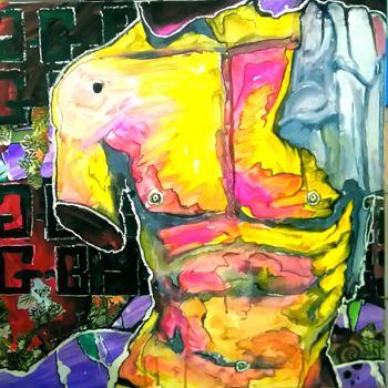 Painting titled "img-20190109-143027…" by Thierry Dourthe, Original Artwork