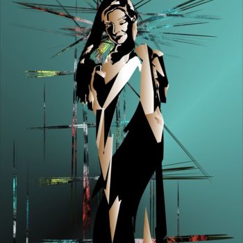 Digital Arts titled "New Liberty" by Wub, Original Artwork, Digital Painting