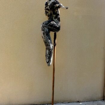 Sculpture intitulée "La femme un peu Lou…" par Thierry Gall, Œuvre d'art originale