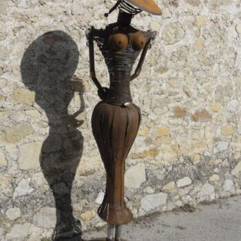 Sculpture intitulée "Douce Idée" par Thierry Gall, Œuvre d'art originale