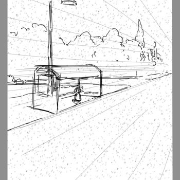 "le silence" başlıklı Resim Thierry Goulard tarafından, Orijinal sanat, Dijital Fotoğrafçılık