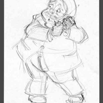 "ivan-telephone-100.…" başlıklı Dijital Sanat Thierry Goulard tarafından, Orijinal sanat