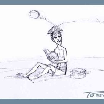 "francais-sur-la-pla…" başlıklı Dijital Sanat Thierry Goulard tarafından, Orijinal sanat