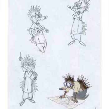 "dev-hérisson-l-inte…" başlıklı Resim Thierry Goulard tarafından, Orijinal sanat, Dijital Fotoğrafçılık