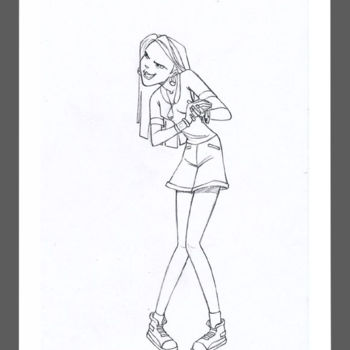 "peggy-3.jpg" başlıklı Dijital Sanat Thierry Goulard tarafından, Orijinal sanat