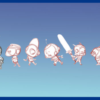 "petit-héro-montage" başlıklı Resim Thierry Goulard tarafından, Orijinal sanat, Dijital Fotoğrafçılık