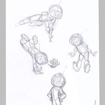 "scaphandre-rough-2" başlıklı Resim Thierry Goulard tarafından, Orijinal sanat, Dijital Fotoğrafçılık