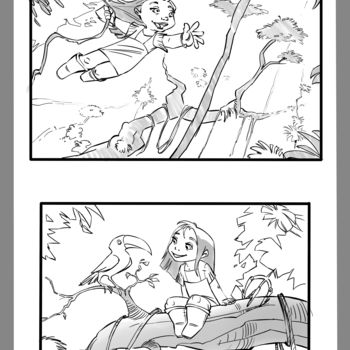 "sketch07clean" başlıklı Resim Thierry Goulard tarafından, Orijinal sanat, Dijital Fotoğrafçılık