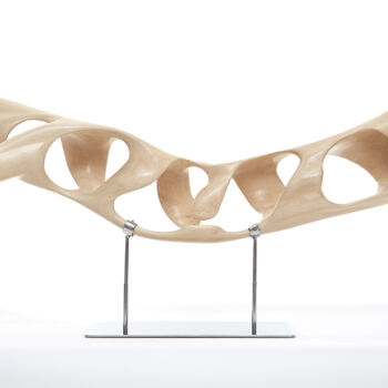 Скульптура под названием "METISSE 6" - Thierry Ledé, Подлинное произведение искусства, Дерево