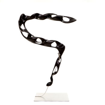 Скульптура под названием "MALIGNOS" - Thierry Ledé, Подлинное произведение искусства, Дерево