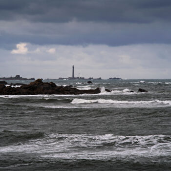 Fotografia intitulada "Le phare de L'île V…" por Thierry Martin, Obras de arte originais, Fotografia digital