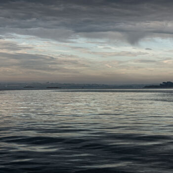 Photographie intitulée "Carantec, la mer tô…" par Thierry Martin, Œuvre d'art originale, Photographie numérique