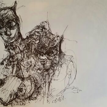 Drawing titled "20171010-193014.jpg" by Thierry Pujalte, Original Artwork