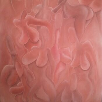 Dessin intitulée "" Femmes au bain "" par Thierry Pujalte, Œuvre d'art originale, Pastel