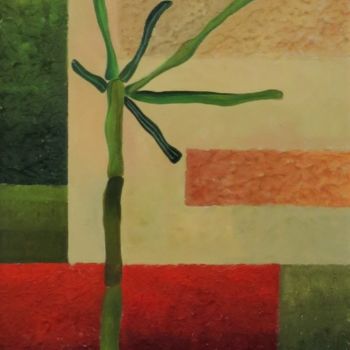 Malarstwo zatytułowany „bambou 1” autorstwa Thierry Robin, Oryginalna praca